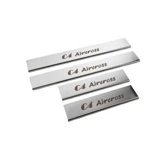 Dørtrinslister Carmos (4 stk., rustfrit stål) Citroen C-4 Aircross 2012–2017 foto 3