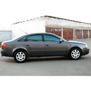 Vindafvisere til vinduer Sedan (4 stk., HIC) Audi A6 C5 1997–2001 foto 1