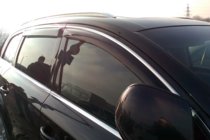 Audi Q7 2005–2015 Vindafvisere til sideruder med kromliste (4 stk., HIC) foto 3