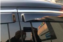 Audi Q7 2005–2015 Vindafvisere til sideruder med kromliste (4 stk., HIC) foto 8