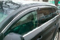 Audi Q7 2005–2015 Vindafvisere til sideruder med kromliste (4 stk., HIC) foto 1