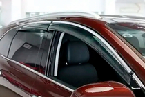 Audi Q7 2015–2026 Vindafvisere til sideruder med kromliste (4 stk., HIC) foto 4
