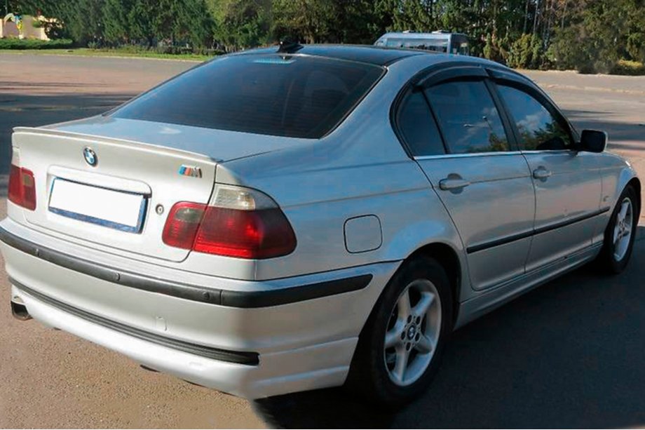 BMW 3-serie E46 1998–2006 Vindafvisere SD (4 stk., HIC) Image