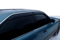 BMW 5-serie E34 1988–1995 Vindafvisere til sideruder (4 stk., HIC) foto 4