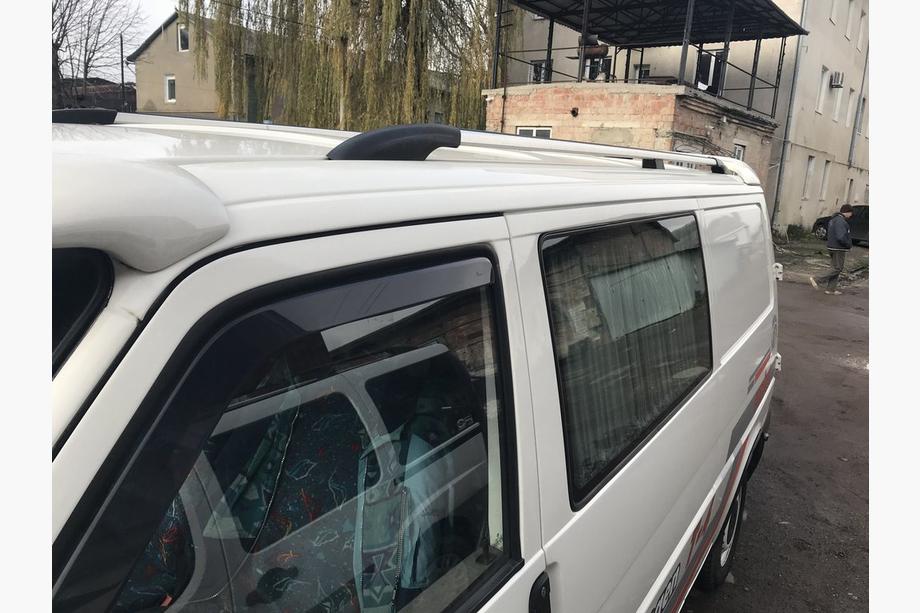 Volkswagen T4 Transporter 1990–2003 Tagrælinger i krom DORA (metalbeslag) Kun til kort akselafstand Foto 4