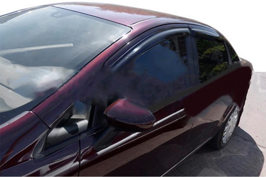 Fiat Linea 2006–2018 Vindafvisere til sideruder (4 stk., HIC) Image