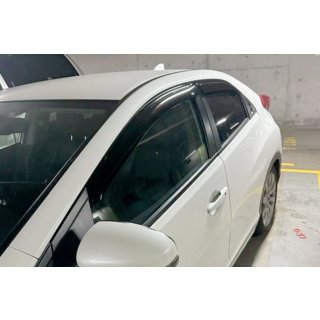 Vindafvisere HB 2012+ (4 stk, HIC) Honda Civic HB 2012–2020 foto 2