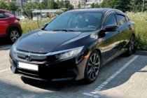 Honda Civic Sedan X 2016–2021 Vindafvisere til sideruder (4 stk., HIC) foto 2