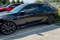 Honda Civic Sedan X 2016–2021 Vindafvisere til sideruder (4 stk., HIC) foto 1