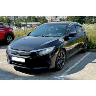 Vindafvisere til sideruder (4 stk., HIC) Honda Civic Sedan X 2016–2021 foto 2