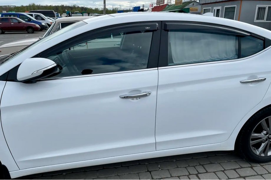 Hyundai Elantra (AD) 2015–2020 Vindafvisere til sideruder (4 stk., HIC) Image