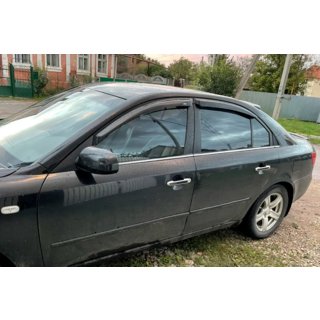 Vindafvisere til sideruder (4 stk., HIC) Hyundai Sonata NF 2004–2009 foto 1