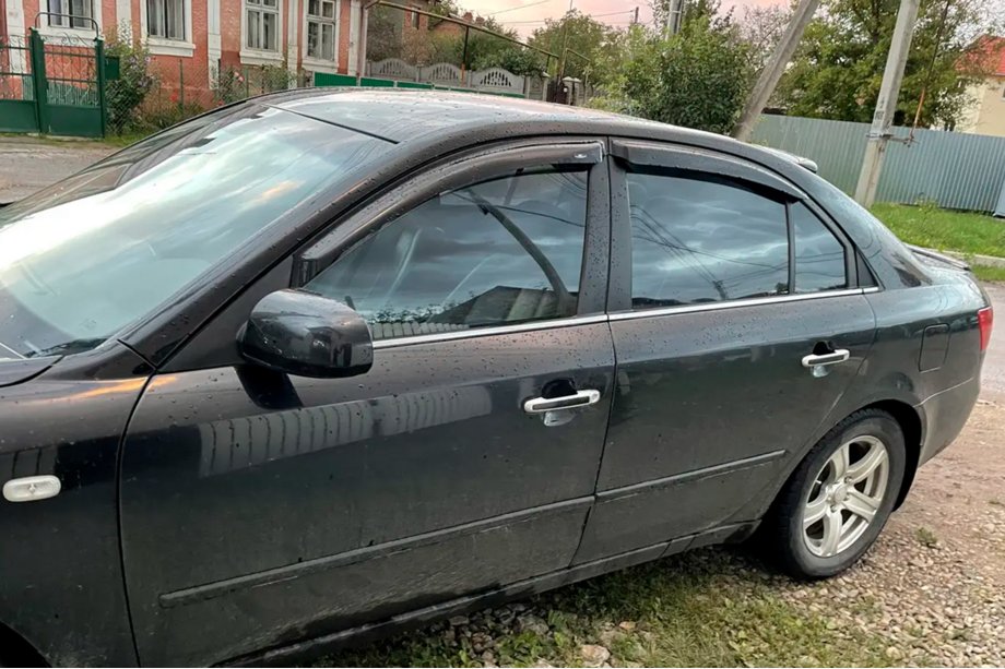 Hyundai Sonata NF 2004–2009 Vindafvisere til sideruder (4 stk., HIC) Image