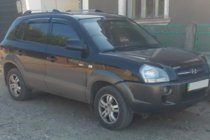 Hyundai Tucson JM 2004– Vindafvisere til sideruder (4 stk., HIC) foto 7