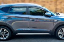 Hyundai Tucson TL 2016–2021 Vindafvisere til sideruder (4 stk., HIC) foto 1