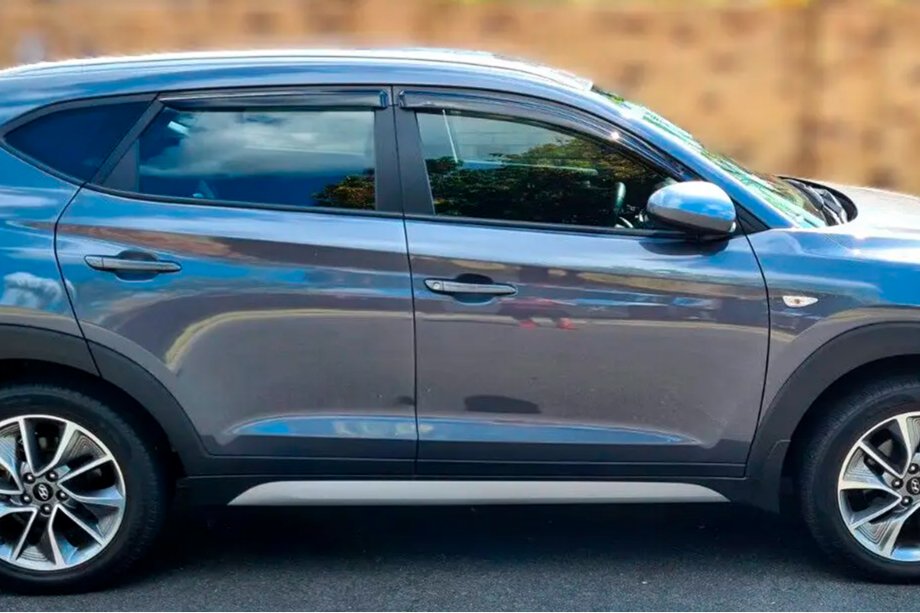 Hyundai Tucson TL 2016–2021 Vindafvisere til sideruder (4 stk., HIC) Image