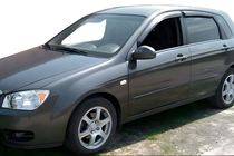 Kia Cerato 1 2004–2009 Vindafvisere SD (4 stk., HIC) foto 1