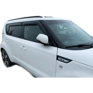 Vindafvisere til sideruder (4 stk., HIC) Kia Soul I 2008–2013 foto 2