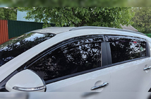 Kia Sportage 2010–2015 Vindafvisere til sideruder (4 stk., HIC) foto 1