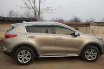 Kia Sportage 2015–2021 Vindafvisere til sideruder med kromliste (4 stk., HIC) foto 2