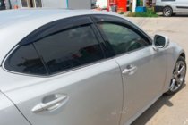 Lexus IS 2005–2013 Vindafvisere til sideruder (4 stk., HIC) foto 2
