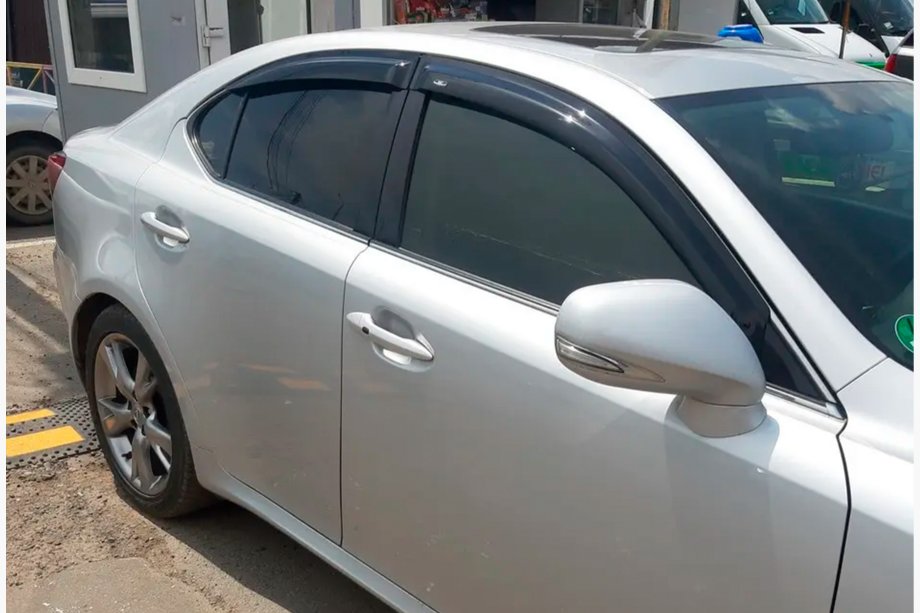Lexus IS 2005–2013 Vindafvisere til sideruder (4 stk., HIC) Image