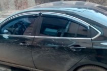 Mazda 6 2008–2012 Vindafvisere med kromliste SD (4 stk., HIC) foto 2
