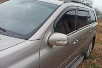 Mercedes GL-klasse X164 2006–2012 Vindafvisere til sideruder (4 stk., HIC) foto 1
