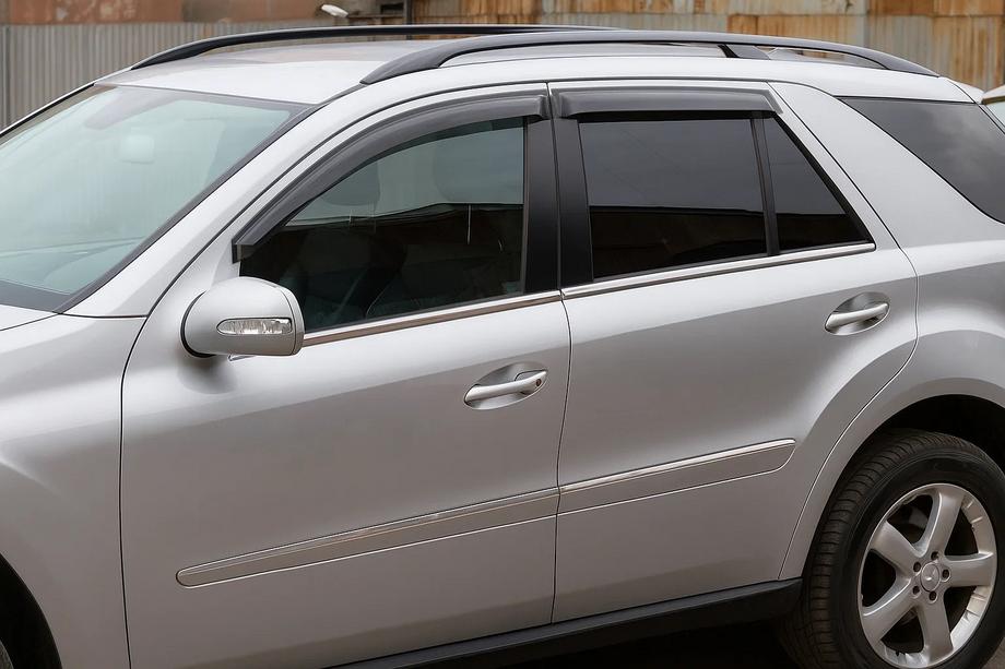 Mercedes ML W164 2005–2011 Vindafvisere til sideruder (4 stk., HIC) Foto 1