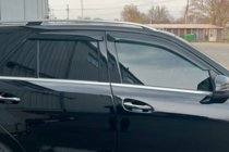 Mercedes GLE/ML Klasse W166 2011–2018 Vindafvisere til sideruder (4 stk., HIC) foto 3