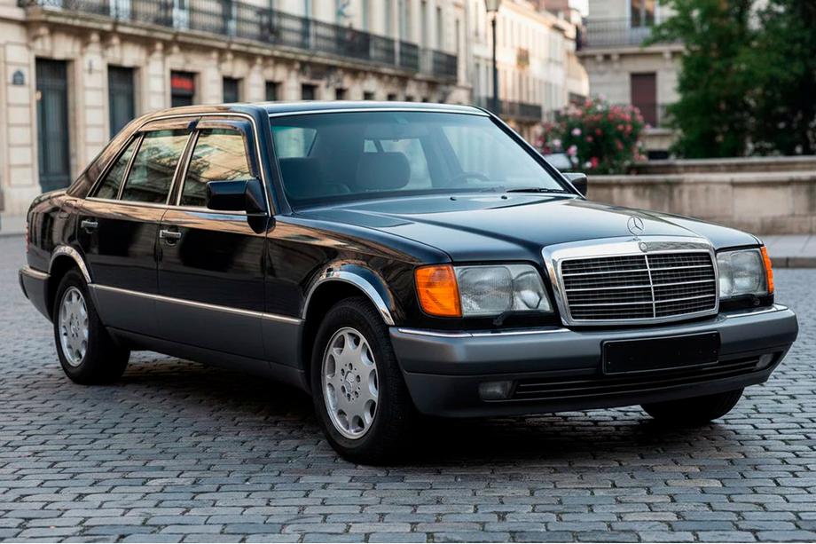 Mercedes S-class W140 1991–1998 Vindafvisere til sideruder (4 stk., Short, HIC) Image