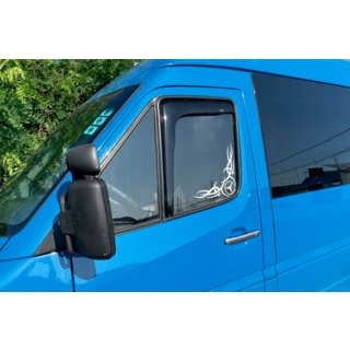 Vindafvisere, indstik (2 stk., HIC) Mercedes Sprinter W901/902/903/904/905 1995–2006 foto 1