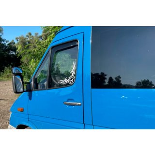 Vindafvisere, indstik (2 stk., HIC) Mercedes Sprinter W901/902/903/904/905 1995–2006 foto 3