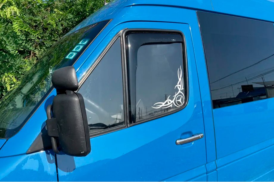 Mercedes Sprinter W901/902/903/904/905 1995–2006 Vindafvisere, indstik (2 stk., HIC) Image