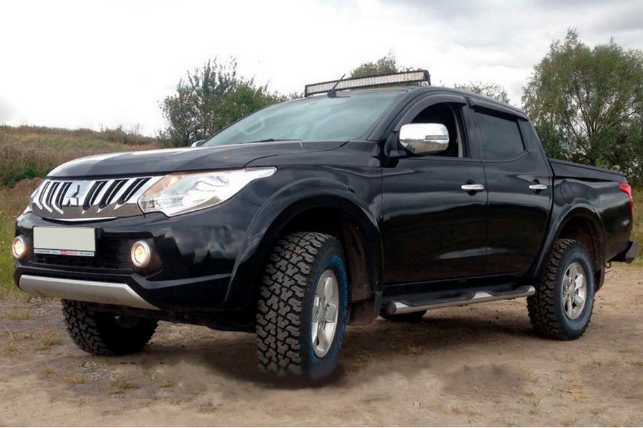 Mitsubishi L200 2015–2024 Vindafvisere til sideruder (4 stk., HIC) Image