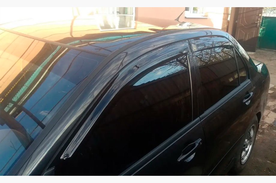 Mitsubishi Lancer 9 2004–2008 Vindafvisere SD (4 stk., HIC) Image