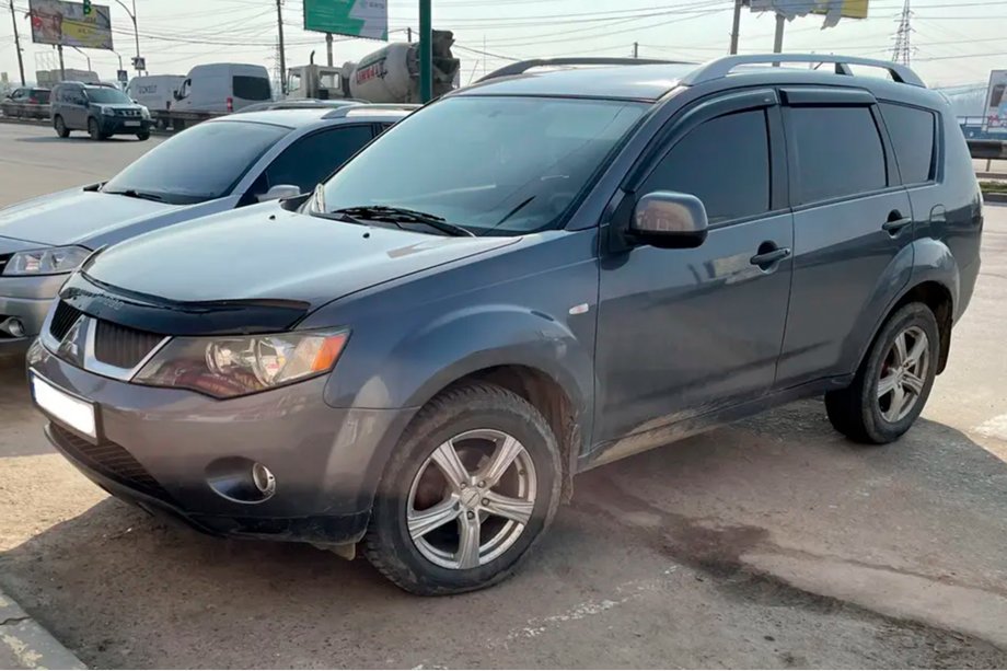 Mitsubishi Outlander 2006–2012 Vindafvisere til sideruder (4 stk., HIC) Image
