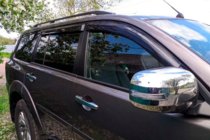 Mitsubishi Pajero Sport 2008–2015 Vindafvisere til sideruder (4 stk., HIC) foto 1
