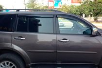 Mitsubishi Pajero Sport 2008–2015 Vindafvisere til sideruder (4 stk., HIC) foto 8