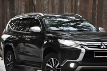 Mitsubishi Pajero Sport 2015– Vindafvisere til sideruder (4 stk., HIC) foto 7