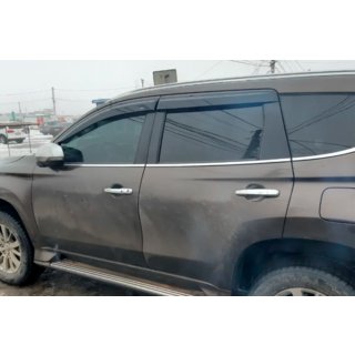 Vindafvisere til sideruder (4 stk., HIC) Mitsubishi Pajero Sport 2015– foto 2
