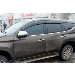 Vindafvisere til sideruder (4 stk., HIC) Mitsubishi Pajero Sport 2015– foto 1
