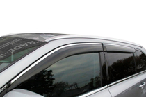 Nissan Juke 2010–2019 Vindafvisere til sideruder med kromliste (4 stk., HIC) foto 1