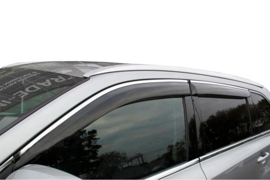 Nissan Juke 2010–2019 Vindafvisere til sideruder med kromliste (4 stk., HIC) Image