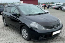Nissan Tiida 2004–2011 Vindafvisere til vinduer HB (4 stk., HIC) foto 3