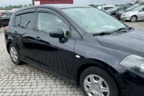 Nissan Tiida 2004–2011 Vindafvisere til vinduer HB (4 stk., HIC) foto 1