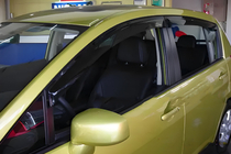 Nissan Tiida 2004–2011 Vindafvisere SD (4 stk., HIC) foto 2
