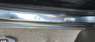 Citroen C-4 Picasso 2006–2013 Carmos dørtrinslister (4 stk., rustfrit stål) foto 4
