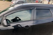 Opel Astra H 2004–2013 Vindafvisere til vinduer HB (4 stk., HIC) foto 3