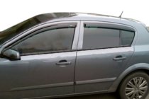 Opel Astra H 2004–2013 Vindafvisere til vinduer HB (4 stk., HIC) foto 5